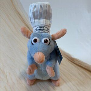 Disney Remy’s Ratatouille Adventure Plush 12” Talking Remy French & English